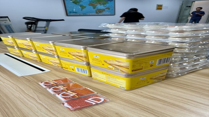 丹正2025年中秋福利发放温馨瞬间